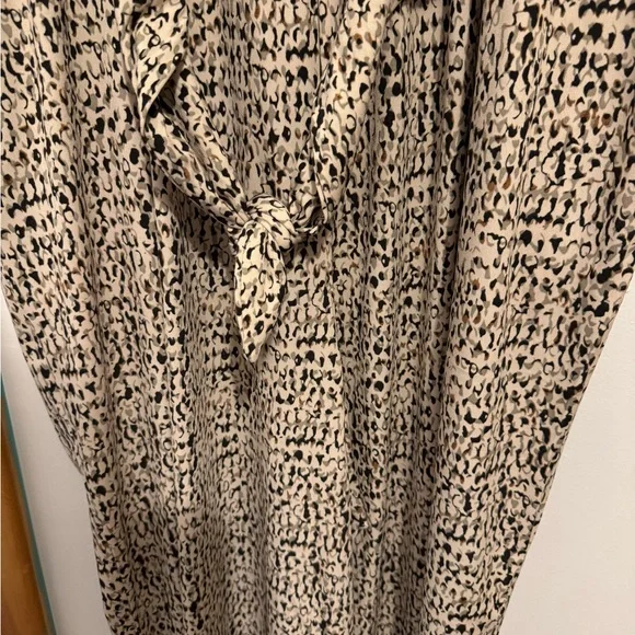 Maurices Patterned Jumpsuit in Black and Cream - Picture 5 of 6